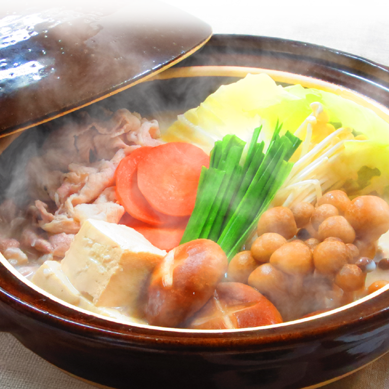ごまみそ豆乳鍋 | 坂元のくろず 公式オンラインショップ