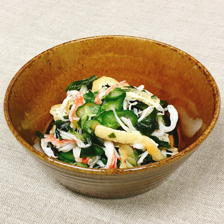 きゅうりとわかめの酢の物 | 坂元のくろず 公式オンラインショップ