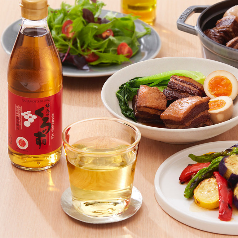 坂元のくろず・天寿りんご黒酢・坂元のくろず天寿セット